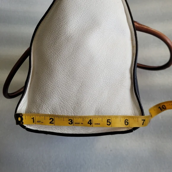 Michael Kors Large Sophie Zip Top Satchel Colorblock Leather With Strap - Picture 15 of 15